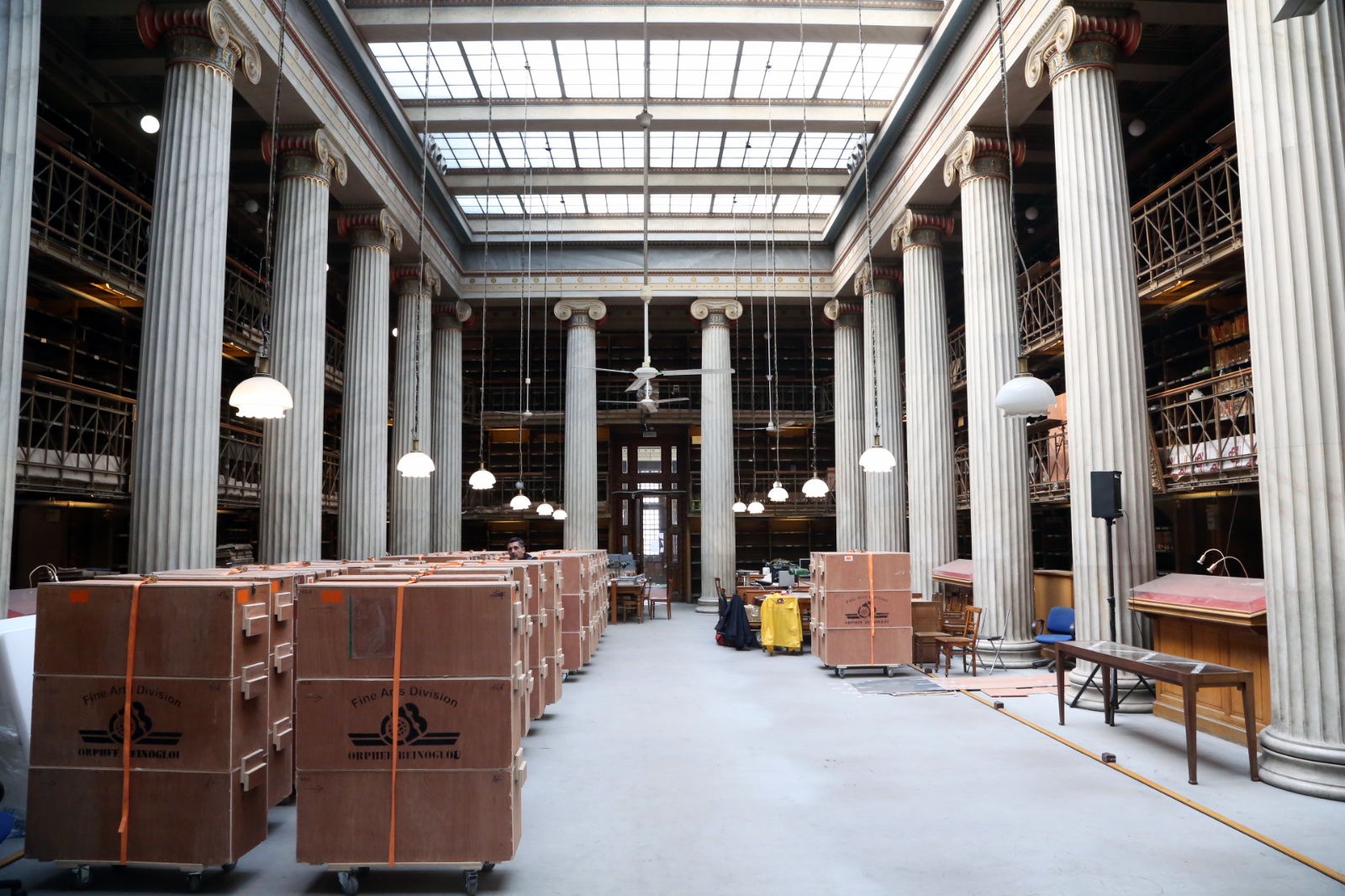 Greek National Library removal